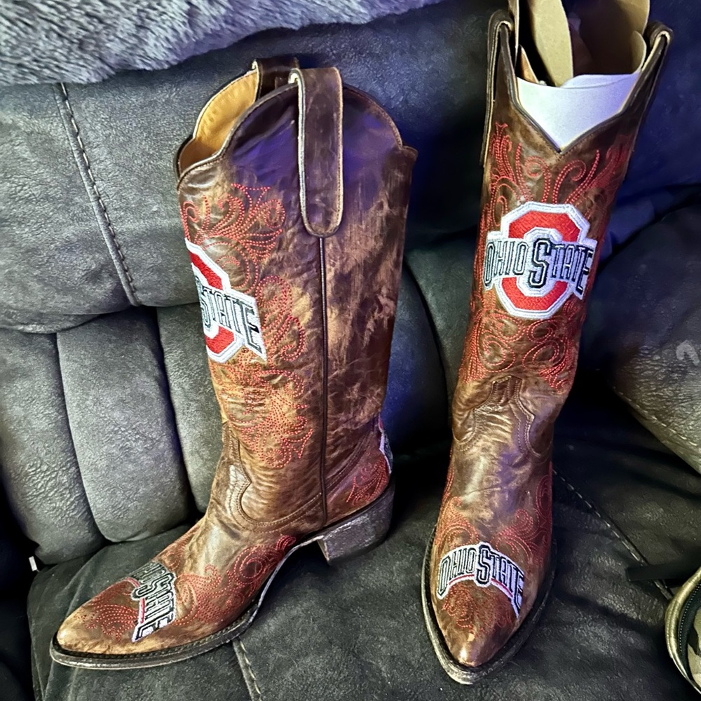 Brand new Ohio state game day boots